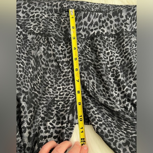 Grey Leopard Print Workout Pants - Picture 12 of 12
